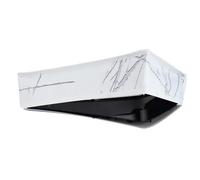 PlayVital Cubierta Antipolvo Horizontal para ps5 Slim Digital Edición - Protector de Nailon a Prueba de Polvo, Funda Impermeable, Accesorios para Consola, Nuevo Diseño con Patrón (Clown Hahaha)