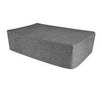 PlayVital Cubierta Antipolvo Horizontal para ps5 Slim Disc Edición(el Nuevo diseño más pequeño) Protector de Nailon a Prueba de Polvo Funda Impermeable para ps5 Slim Consola Accesorios(Gris)