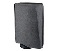 PlayVital Funda Antipolvo Vertical para ps5 - Cubierta Protectora Antirrayas y Anti-Agua, Doble Capa con Forro Suave, Compatible con ps5 Digital & Estándar, Accesorio para Consola (Gris)