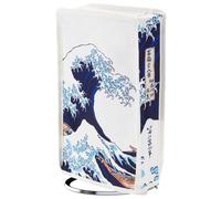 playvital Funda Antipolvo Vertical para ps5 Slim Digital Consola | Nailon Resistente, Impermeable, Protección contra Polvo, Antirrayaduras, Cobertura Completa, La Gran Ola