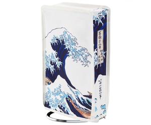 playvital Funda Antipolvo Vertical para ps5 Slim Digital Consola | Nailon Resistente, Impermeable, Protección contra Polvo, Antirrayaduras, Cobertura Completa, La Gran Ola