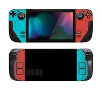 PlayVital Kit de Calcomanía Completa Protectora para Steam Deck LCD - Vinilos Skin Sticker Adhesivo, Pegatinas Personalizadas de Protección para Steam Deck OLED (Switch Deck)