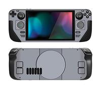 PlayVital Kit de Calcomanía Completa Protectora para Steam Deck LCD - Vinilos Skin Sticker Adhesivo, Pegatinas Personalizadas de Protección para Steam Deck OLED (SteamStation)