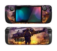 PlayVital Kit de Calcomanía Completa Protectora para Steam Deck LCD - Vinilos Skin Sticker Adhesivo, Pegatinas Personalizadas de Protección para Steam Deck OLED (Amanecer)