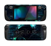 PlayVital Kit de Calcomanía Completa Protectora para Steam Deck LCD - Vinilos Skin Sticker Adhesivo, Pegatinas Personalizadas de Protección para Steam Deck OLED (Juego Terminado Hacker)