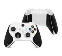 PlayVital Premium Grip para Xbox Series X/S - Pegatina Antideslizante con Diseño Dividido, Adhesivo Suave, Textura de Diamante Hexagonal, Absorbente de Sudor, Protector para Xbox Core Mando (Negro)