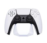 PlayVital Soporte para Mandos - Soporte de Escritorio para Gamepad para Xbox Series X/S, para ps5/4, para Nintendo Switch Pro, para Xbox Core/One, Base Estable y Antideslizante (Blanco)
