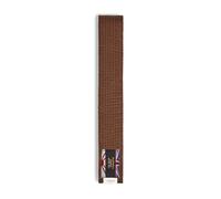 Playwell Cinturón de Artes Marciales de Algodón de Color Sólido - (Karate, Judo, Taekwondo) (Marrón, 300 cm)