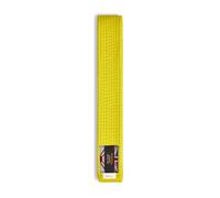 Playwell Cinturón de graduación de algodón de color sólido para artes marciales (karate, judo taekwondo), amarillo, 250cm