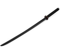 Playwell Martial Arts Deluxe Cuerda Adultos Madera Bokken - Negro Roble