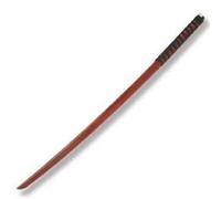 Playwell Martial Arts Madera Bokken con Cuerda Mango - Cherry Roble - Pre Orden