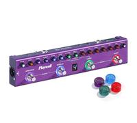 Playwell Pedal de guitarra multiefectos TANK-G, efector digital de guitarra eléctrica con 36 ajustes preestablecidos editables, coro, retardo, reverberación, MOD, carga IR, grabación, sintonizador,