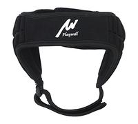Playwell Protectores para las orejas de lucha libre para mujeres MMA Ju-Jitsu, color negro, talla única, ideal para clases de ju-jitsu o lucha libre