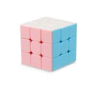 PLAYZOCO Cubo Mágico 3x3 Avanzado y Profesional, Rompecabezas Educativo Para Niños y Adultos - Color Pastel