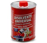 PLAYZOCO Disolvente universal, Diluente Universal, diluyente en pinturas y barnices base disolvente, Disolventes de limpieza para pintura, Tapón de seguridad, Capacidad 500 ml