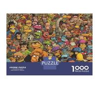 Plaza Ciudad C Puzzles 1000 Piezas De Cartón Grueso Mult Carnaval Car Puzle Clásico Anti Estrés Adultos para Actividad para Sobremesa como Regalo Original 70x50cm/1000pcs