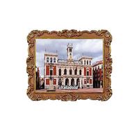 Plaza Mayor Valladolid España imán nevera recuerdo viaje nevera decoración calcomanía magnética 3D Craft Collection