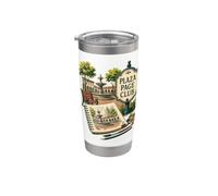 PLAZA PAGE CLUB Cuaderno Banco Lápiz Vaso térmico de acero inoxidable de doble pared