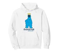 Plaza Sésamo Cookie Monster Actitud Cool King Classic Pose Sudadera con Capucha