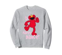 Plaza Sésamo Elmo Happy Dance XOXO Cute Friends Heart Love Sudadera