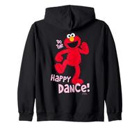 Plaza Sésamo Elmo Happy Dance XOXO Cute Friends Love Heart Sudadera con Capucha