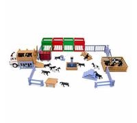 Plaza Toros Juguete de madera MDF 90x90 cm, toros de juguete con accesorios completos para recrear festejos populares, incluye barreras, cadales y figuras, juguetes artesanales para aficionados