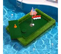 PLBBJH Floating Golf Green for Pool, Various Sizes (35"x24"/47"x35"/63"x47") to Suit Your Needs, Floating Chipping Green-Ideal for 2-4 Golfers Competing and Improving Skills in Outdoor and Pool Games