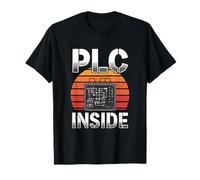 PLC Interior Ingeniero de Automatización Industrial Humor Camiseta