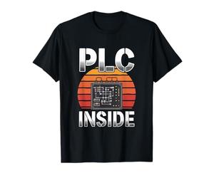 PLC Interior Ingeniero de Automatización Industrial Humor Camiseta