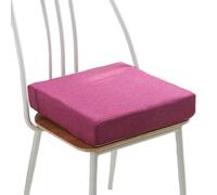 PLCIVSA Cojín para silla de exterior con fondo antideslizante, 30 x 30/35 x 35/40 x 40/50 x 50 cm. Cojines para sillas de comedor de espuma de alta densidad, cojín de asiento exterior e interior