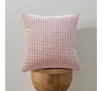 PLCIVSA Funda de Cojín de Pana 45x45 50x50 60 x 60,Paquete de 1 Fundas de Almohada Cuadrada Suave y Colore Puro para Sofá,Sala de Estar,Decoración del Hogar(Color22,80x80cm/32x32in)