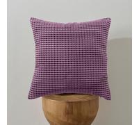 PLCIVSA Funda de Cojín de Pana 45x45 50x50 60 x 60,Paquete de 1 Fundas de Almohada Cuadrada Suave y Colore Puro para Sofá,Sala de Estar,Decoración del Hogar(Color12,55x55cm/22x22in)