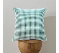 PLCIVSA Funda de Cojín de Pana 45x45 50x50 60 x 60,Paquete de 1 Fundas de Almohada Cuadrada Suave y Colore Puro para Sofá,Sala de Estar,Decoración del Hogar(Color23,30x60cm/12x24in)