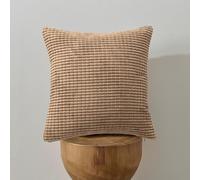 PLCIVSA Funda de Cojín de Pana 45x45 50x50 60 x 60,Paquete de 1 Fundas de Almohada Cuadrada Suave y Colore Puro para Sofá,Sala de Estar,Decoración del Hogar(Color8,50x70cm/20x28in)