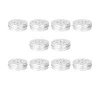 PLCPDM 10 piezas de rompecabezas de aluminio enriquecido para perros para práctica de detección de olores y estimulación cerebral, juguete de entrenamiento para perros a prueba de masticación