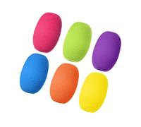 PLCPDM Agarres para bolígrafo de escritura, 6 soportes de espuma contorneados para mayor comodidad y escritura a mano, desde principiantes hasta avanzados, agarre de bolígrafo multitamaño