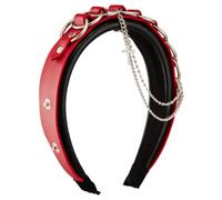 PLCPDM Diadema de cadena punk con hebilla para disfraz de cosplay, disfraces, máscaras, tocados, animación, accesorios para el cabello