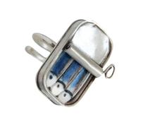 PLCPDM Divertidos anillos de sardina con diseños para aquellos que aman los accesorios creativos de moda y los estilos elegantes destacados, Metal