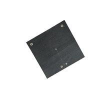 PLCPDM Estera de soldadura ignífuga con agujeros para colgar aislamiento térmico fuerte tela de fibra oxidada estera de defensa contra incendios industrial