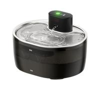 PLCPDM Fuente de Agua automática para Mascotas Tecnología de separación Operaciones seguras Dispensador de Agua de Gran Capacidad para Perros Gatos Fuente automática para Mascotas