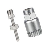 PLCPDM Llave de pedalier cuadrada 20T, llave de manivela de resistencia, herramienta de extracción de instalación para reparación de bicicletas, herramienta de servicio de reparación de llave de de