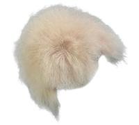 PLCPDM Modelo realista de cabeza de perro sintético para práctica de pelo de mascotas, para el aseo personal, entrenamiento escolar y técnicas de peinado, accesorios de cabeza, modelo de cabeza