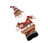 PLCPDM Muñeco De Nieve Y Reno Plástico Decoración De Navidad Sin Peligro Para Animales Domésticos Pantalla De Vacaciones Interior/Exterior Adorno De Muñeco De Nieve De Navidad Resistente