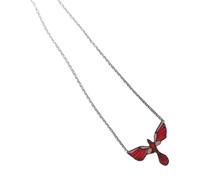 PLCPDM Phoenixs Y Collar Inspirado En Colibrí Que Ofrece Toque Elegante Con Sus Brillos Nocturnos Duraderos Cuentan Con Joyas Materiales Mixtos