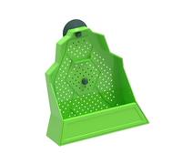 PLCPDM Plato de alimentación a prueba de escape con rejillas de ventilación y ventosas fuertes para reptiles, presas vivas en tanques, recintos con ventosa para reptiles