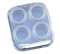 PLCPDM Prácticos kits de lentes con tapa sin torsión y soporte para lentes de uso para un estilo de vida ocupado y cambios rápidos, Blue