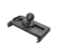 PLCPDM Soporte de Motocicleta Resistente para tabletas de 7 y 8 Pulgadas, Uso Industrial, instalación de ángulos Ajustables, terminales de Datos de Nailon, Clip Trasero