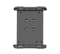 PLCPDM Soporte de Motocicleta Resistente para tabletas de 7 y 8 Pulgadas, Uso Industrial, instalación de ángulos Ajustables, terminales de Datos de Nailon, Clip Trasero