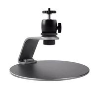 PLCPDM Soporte de Pared para proyector para Uso en Escritorio y Techo, con Estante de rotación de 360 Grados, Soporte de Almacenamiento, Soporte para proyector de 5 a 15kg