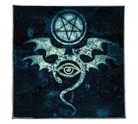 PLCPDM Tarots Lavable A Máquina Cubre Símbolos Místicos Meditaciones Terciopelo Suave Ayuda Ceremonias Espirituales Terciopelo Meditaciones Tarots Cloth